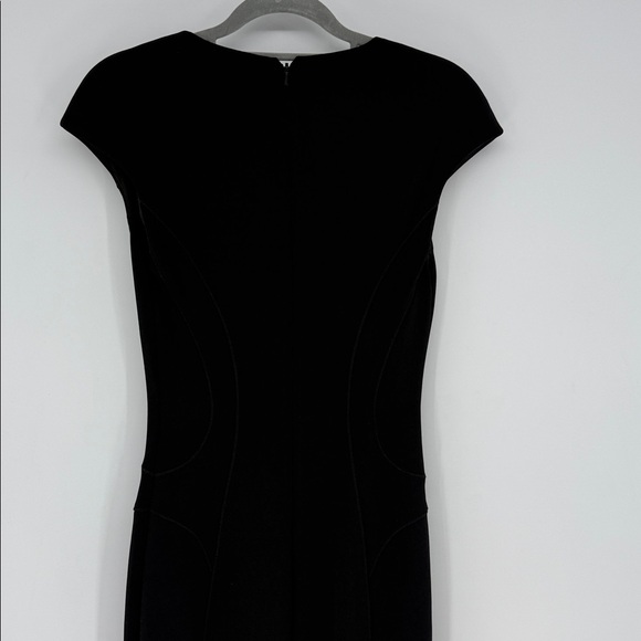 Ted Baker London Embellished Jeweled Black Bodycon Dress Size 1 - Picture 8 of 9